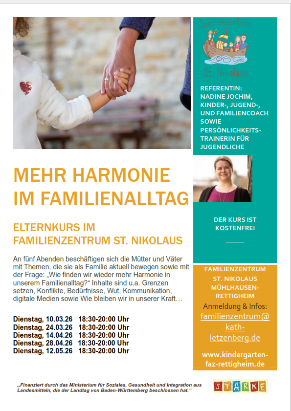 Harmonie Familienalltag