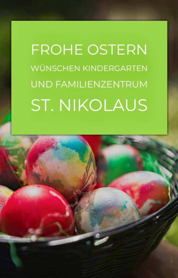 Frohe Ostern!