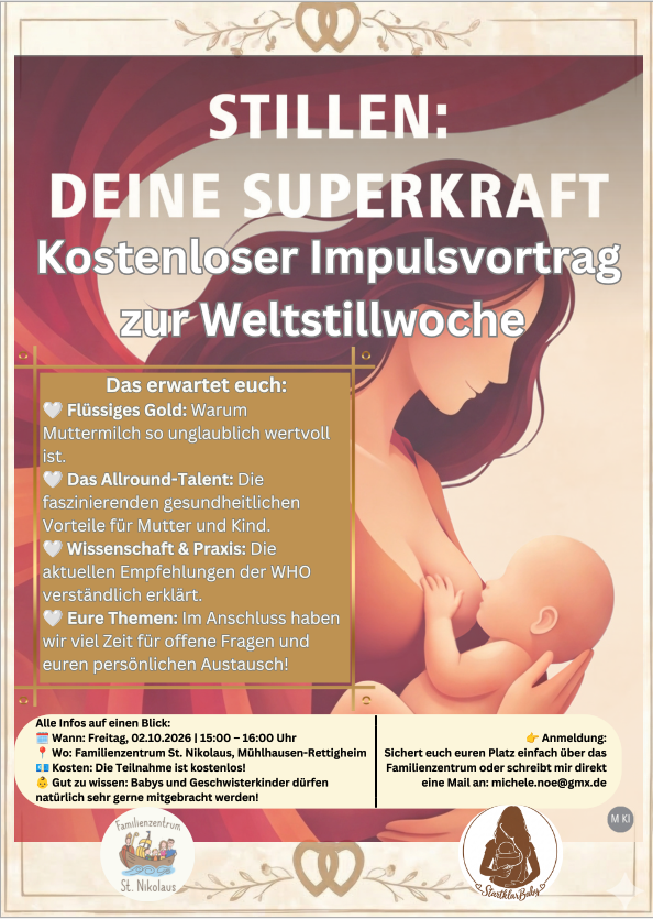 Stillen - die Superkraft